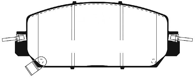 2023 Honda HR-V Disc Brake Pad Set - Front (EBC Brakes)