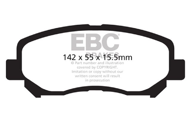 2022 Mazda CX-30 Disc Brake Pad Set -  or Front (EBC Brakes)