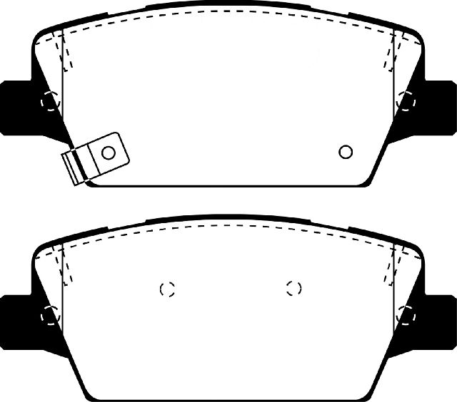2021-2023 Mazda CX-9 Disc Brake Pad Set (EBC Brakes)