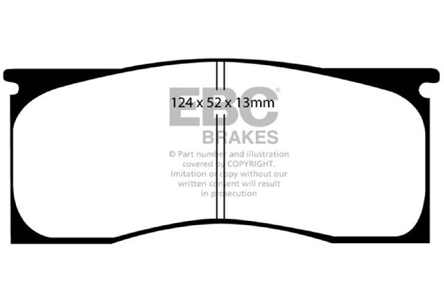 1967-1972 Dodge Dart Disc Brake Pad Set - Front (EBC Brakes)