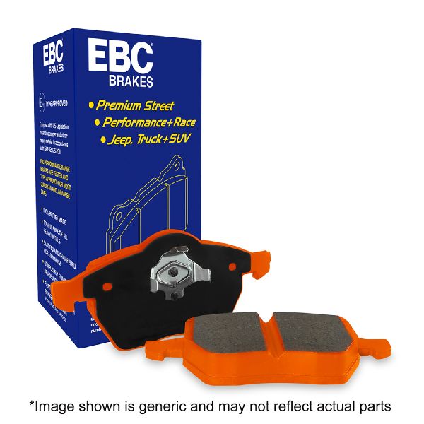 2018-2023 Porsche Cayenne Disc Brake Pad Set -  or Rear (EBC Brakes)