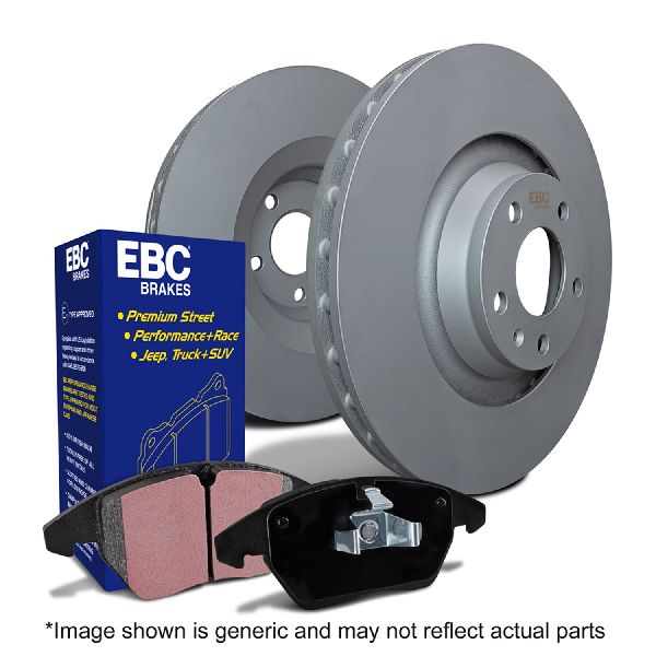 1998-1999 Volkswagen Passat Disc Brake Kit - Front and Rear (EBC Brakes)