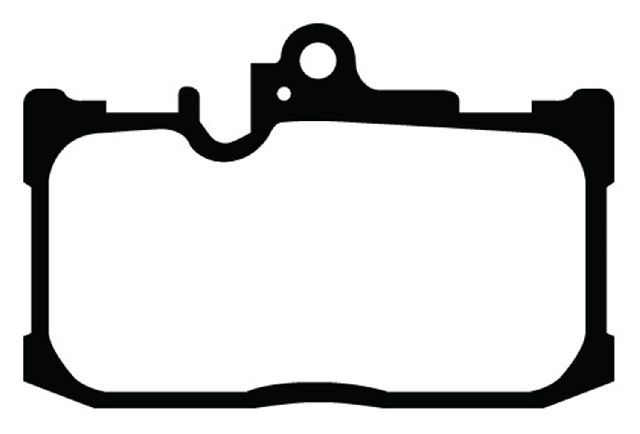 2016-2020 Lexus RC300 Disc Brake Pad Set - Front (EBC Brakes)