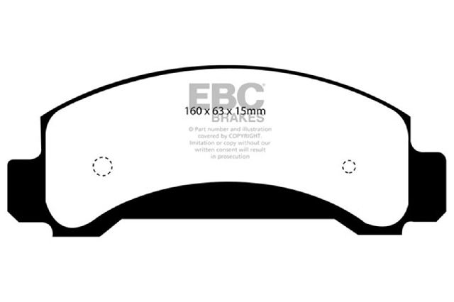 1994 Ford Explorer Disc Brake Pad Set - Front (EBC Brakes)