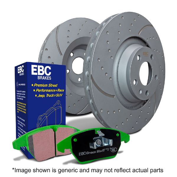 2014-2023 INFINITI Q50 Disc Brake Kit - Rear (EBC Brakes)