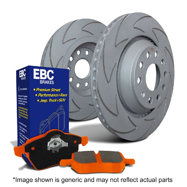2007-2013 Chevrolet Avalanche Disc Brake Kit - Rear (EBC Brakes)