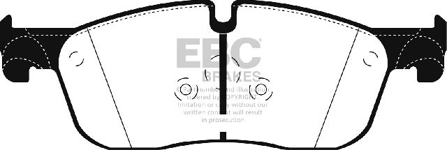 2018-2023 Jaguar E-Pace Disc Brake Pad Set -  or Front (EBC Brakes)