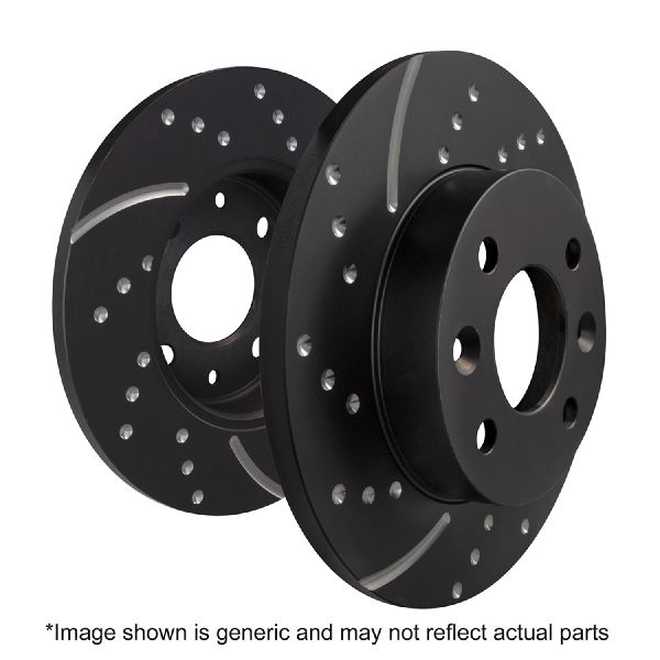 2023-2024 Toyota Sequoia Disc Brake Rotor - Rear (EBC Brakes)