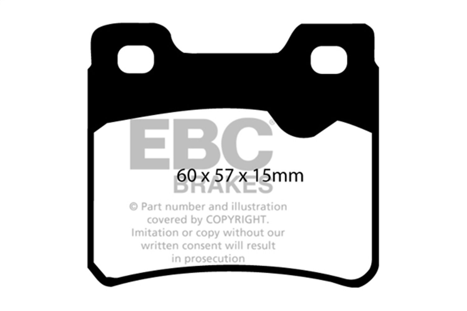 1996, 1995, 1994 Saab 900 Disc Brake Pad Set