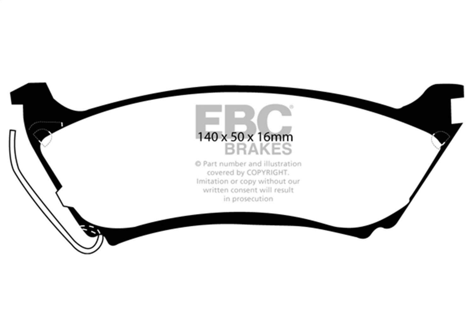 1998 Mercedes-Benz ML320 1998 Mercedes-Benz ML320 Disc Brake Pad Set