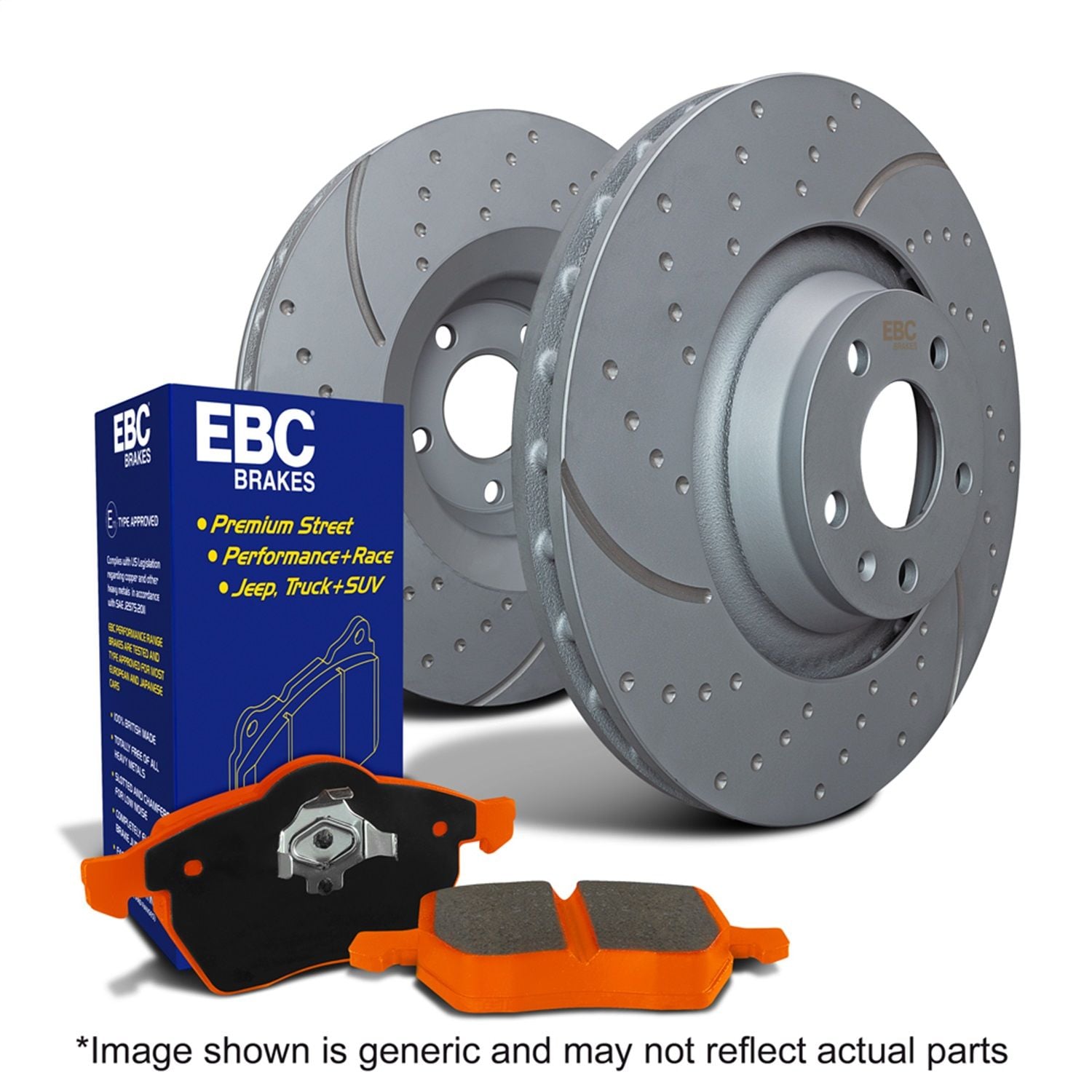 2006-2009 Buick Rainier Disc Brake Kit EBC Brakes