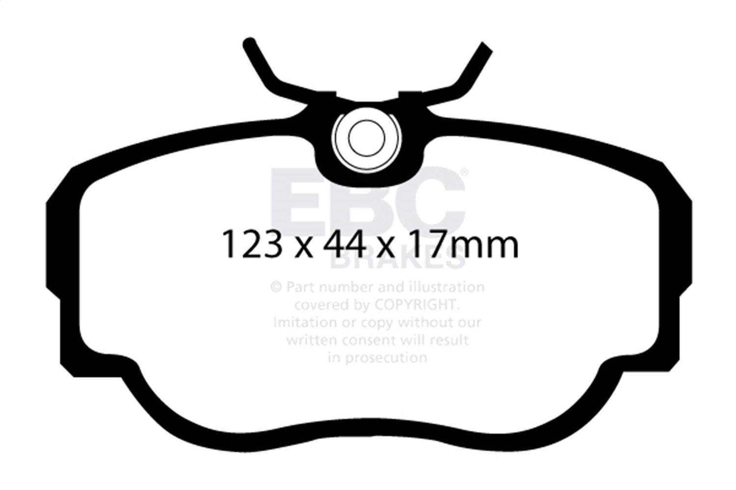 1993, 1992, 1991, 1990, 1989, 1988 Saab 900 Disc Brake Pad Set