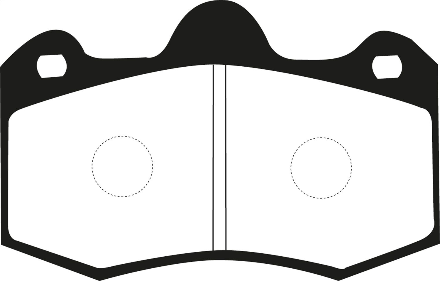 2019, 2018, 2017, 2016, 2015, 2014, 2013, 2012, 2011, 2010 Lotus Evora Disc Brake Pad Set