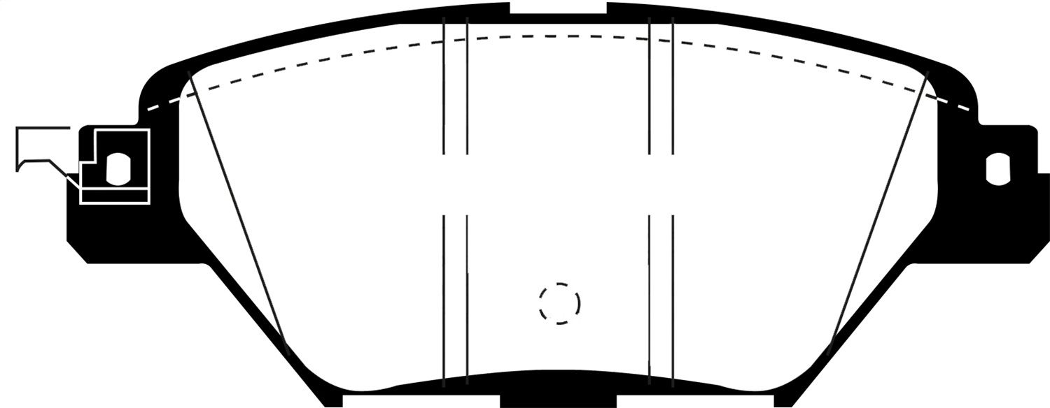 2018, 2017, 2016 Mazda CX-9 Disc Brake Pad Set