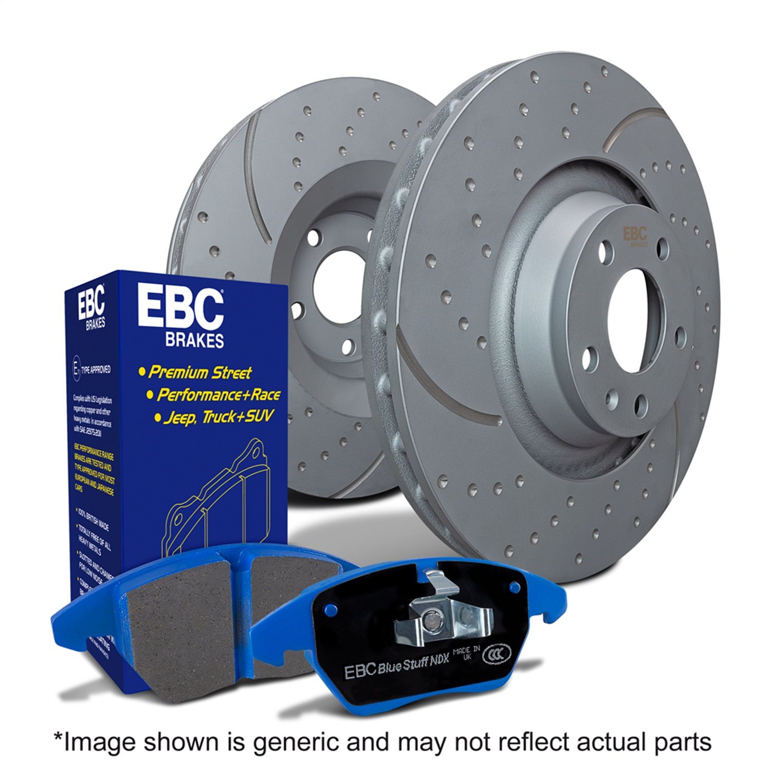 2023, 2022, 2021, 2020, 2019, 2018, 2017, 2016, 2015 Ford Mustang Disc Brake Kit