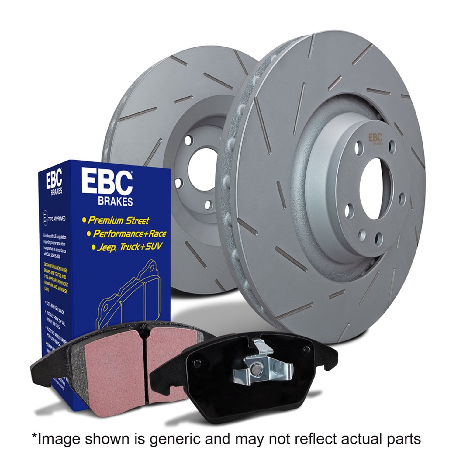 2004, 2003, 2002, 2001, 2000, 1999, 1998, 1997 Ford F-150 Disc Brake Kit