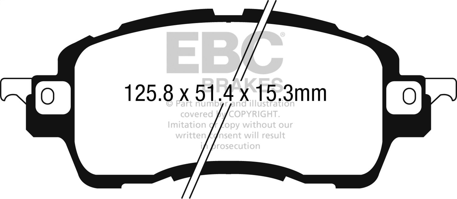2016 Scion iA Disc Brake Pad Set