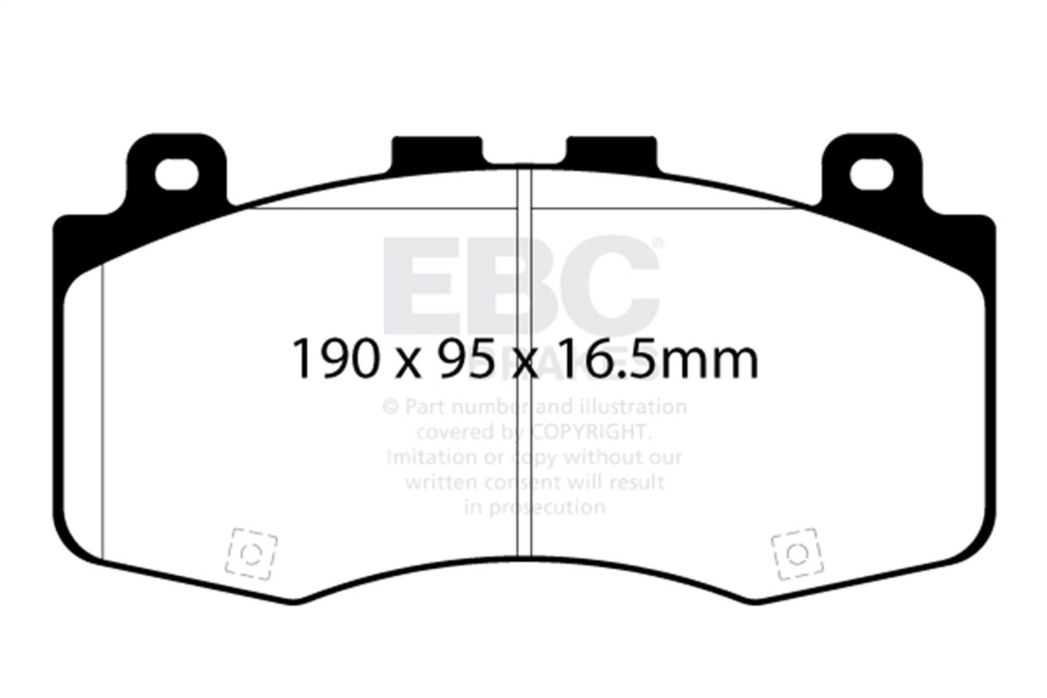 2021 Dodge Durango Disc Brake Pad Set