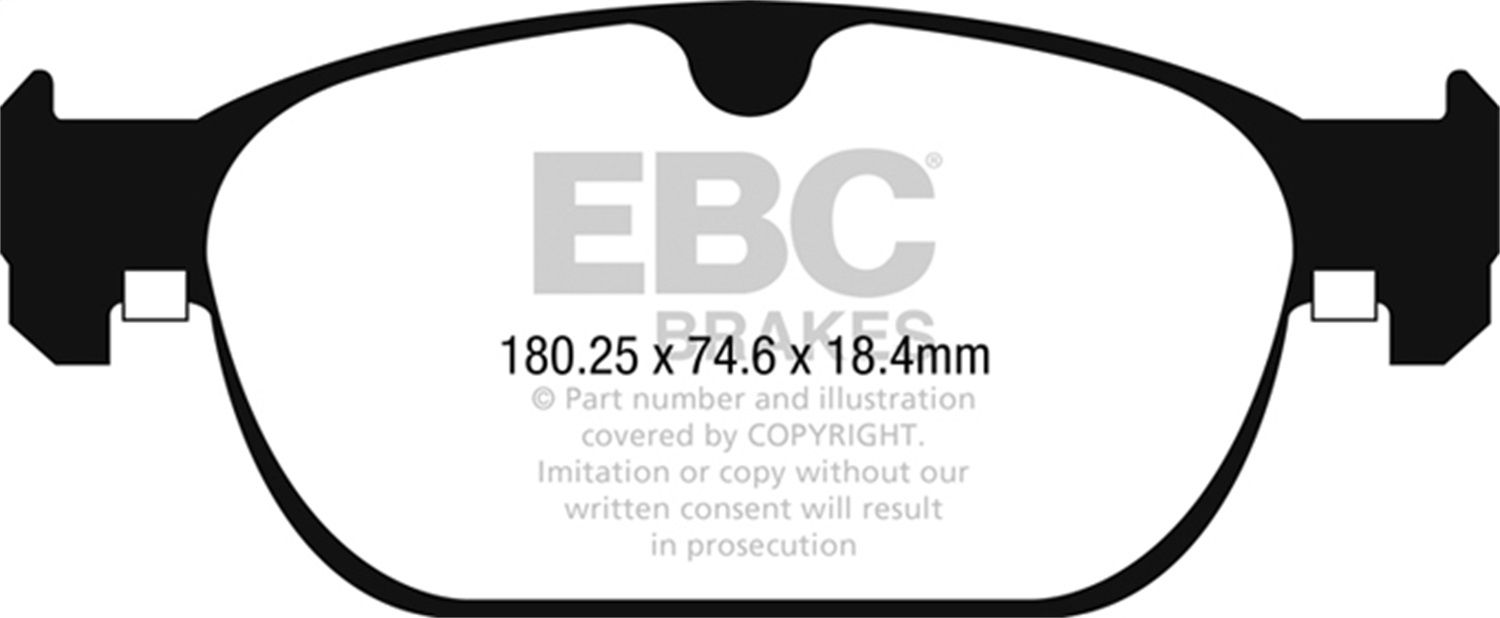 2023, 2022, 2021, 2020, 2019, 2018, 2017 Volvo S90 Disc Brake Pad Set