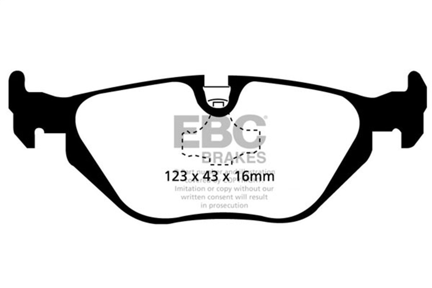 1998, 1997, 1996 BMW Z3 Disc Brake Pad Set