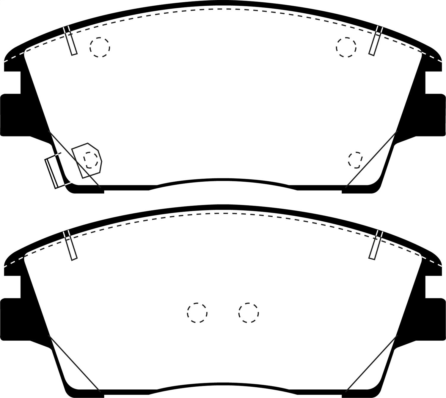 2020, 2019, 2018, 2017 Hyundai Elantra Disc Brake Pad Set