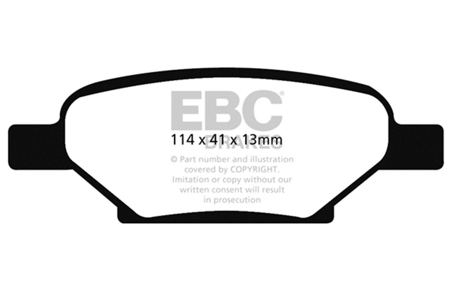 2007, 2006, 2005, 2004 Saturn Ion Disc Brake Pad Set