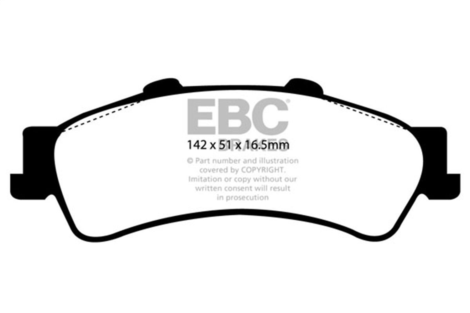 2005, 2004, 2003 Chevrolet Astro Disc Brake Pad Set