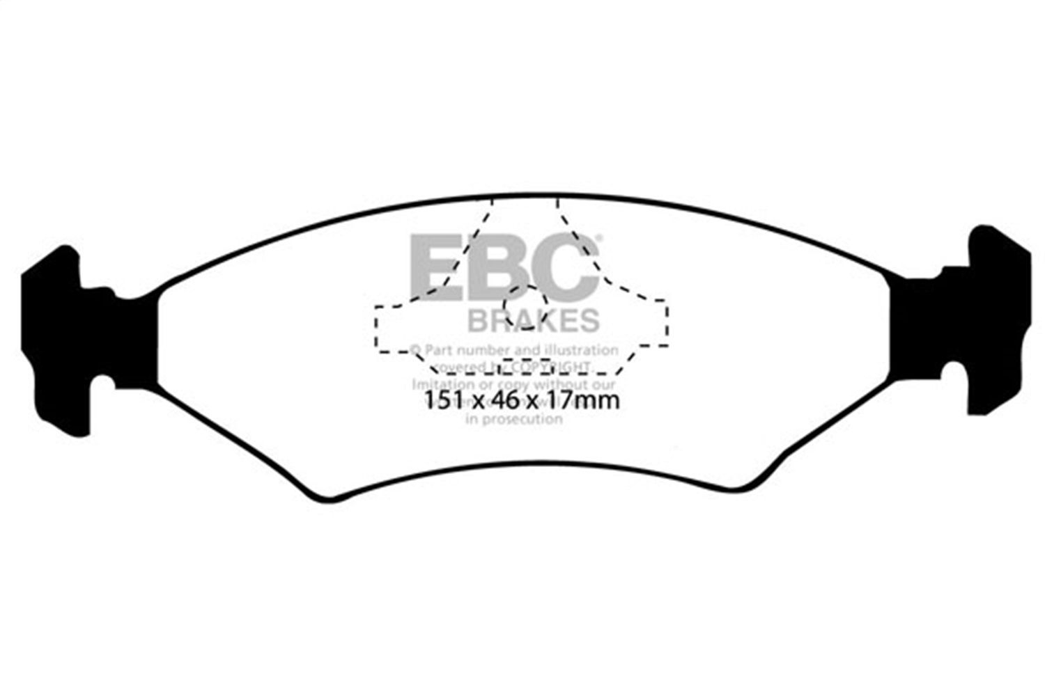 2000 Kia Spectra Disc Brake Pad Set