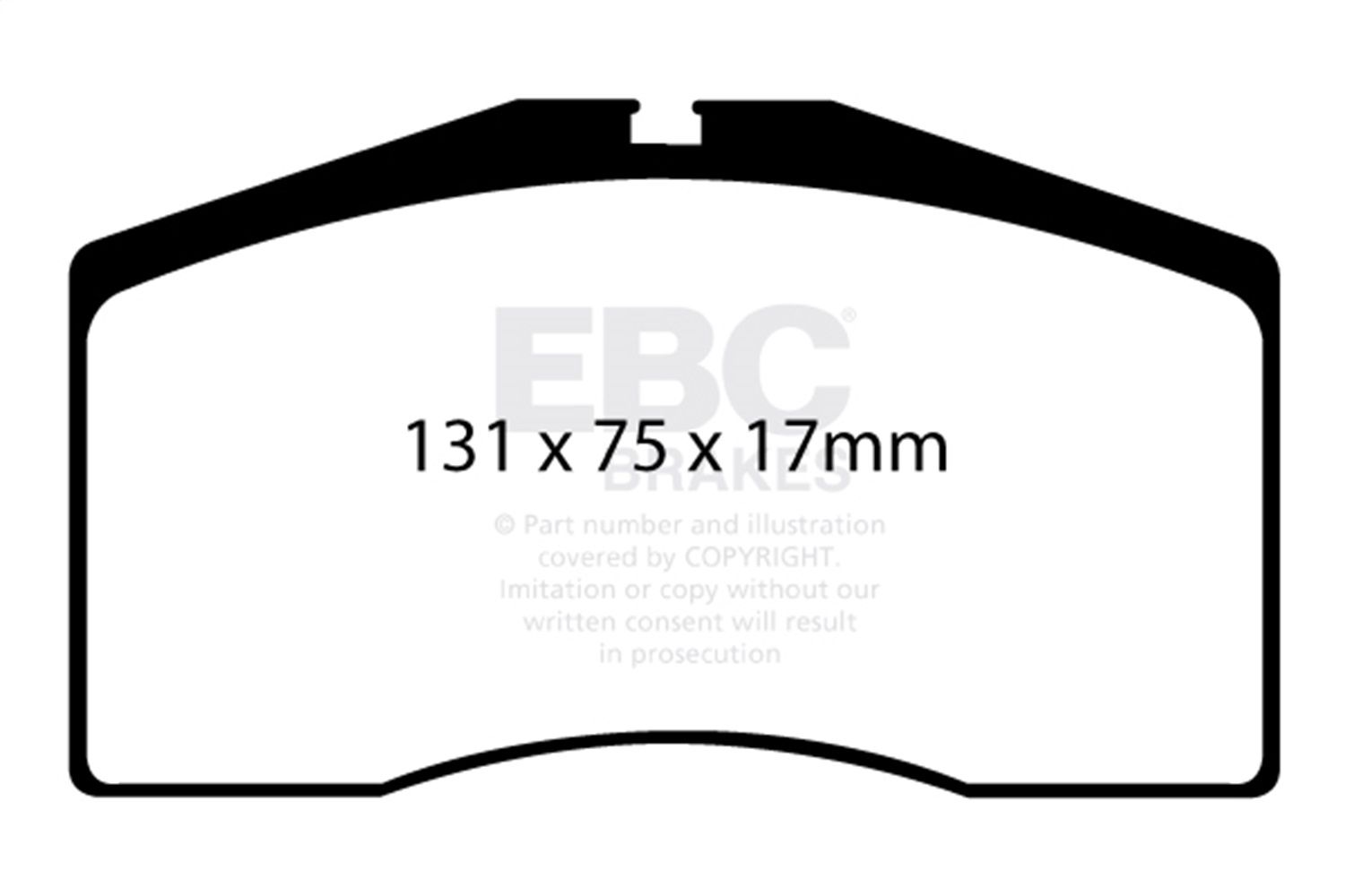 1995, 1994, 1993 Porsche 928 Disc Brake Pad Set