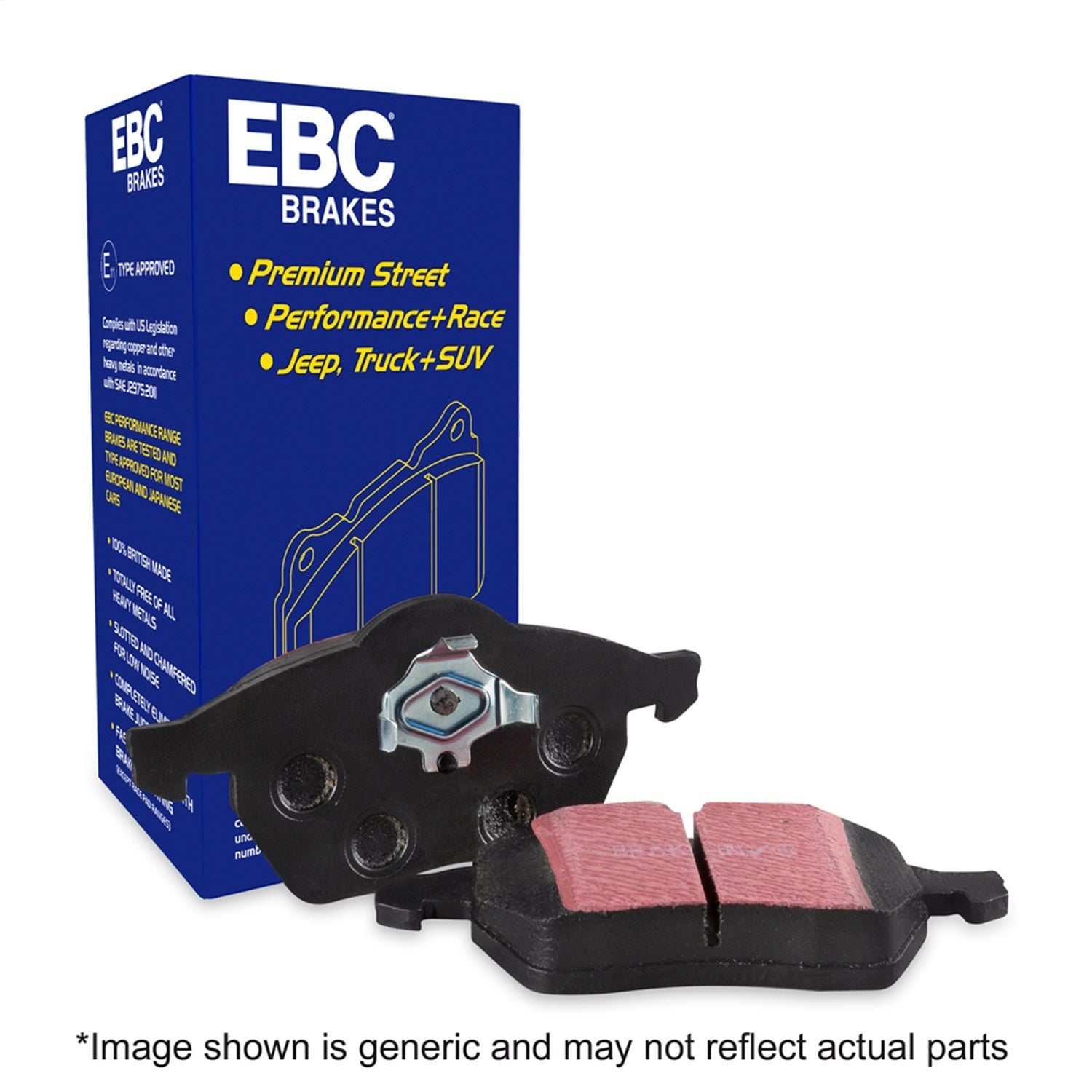 2002-2009 Isuzu Ascender Disc Brake Pad Set EBC Brakes