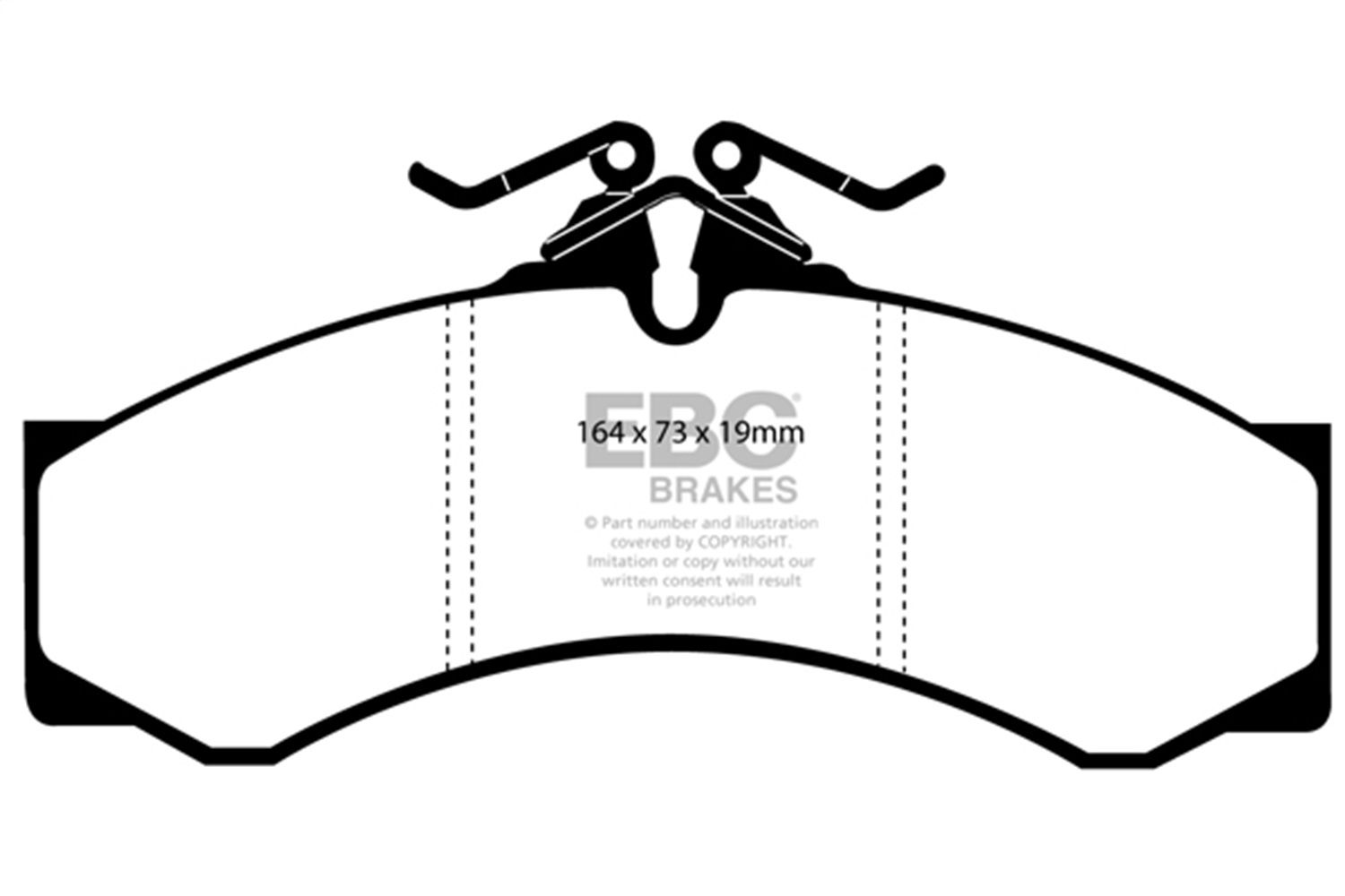 2006 Freightliner Sprinter 2500 3500 Disc Brake Pad Set