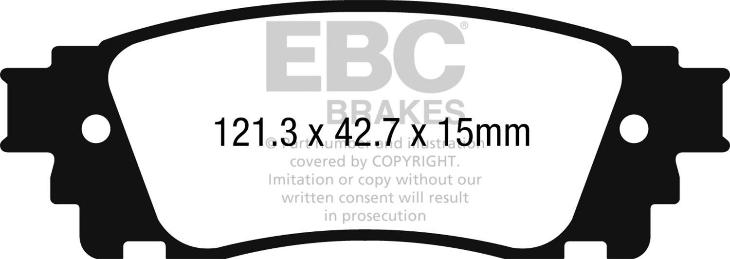 2022, 2021, 2020, 2019 Lexus UX200 Disc Brake Pad Set