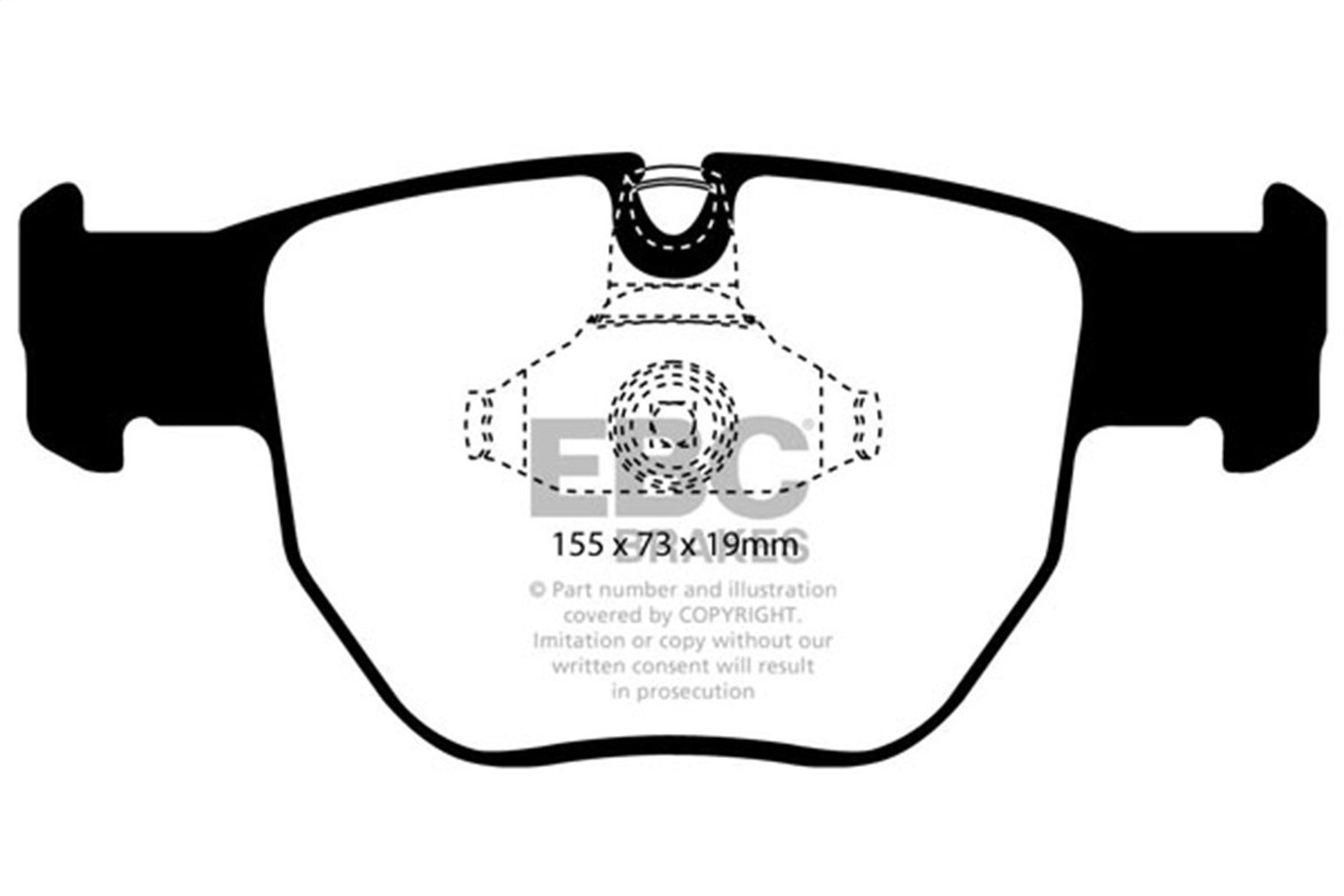 2004, 2003 Land Rover Range Rover Range Rover Disc Brake Pad Set