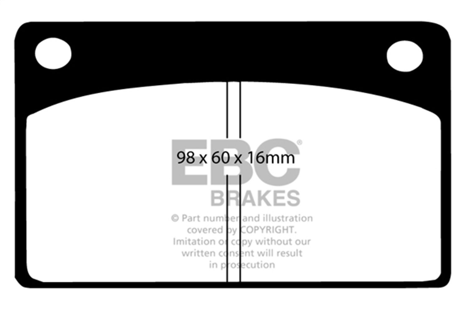 1975, 1974, 1973, 1972, 1971, 1970, 1969 Volvo 164 Disc Brake Pad Set