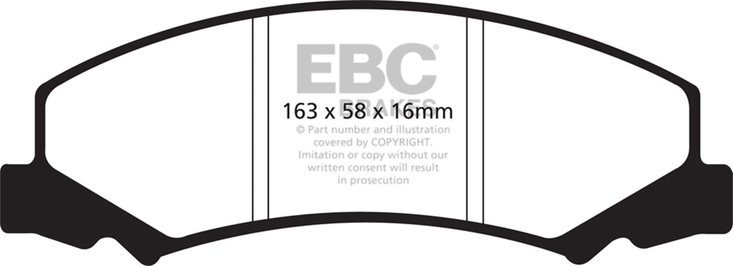 2009, 2008 Buick Allure Disc Brake Pad Set