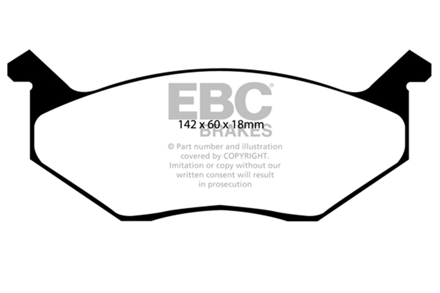 1979, 1978 Dodge Magnum Disc Brake Pad Set