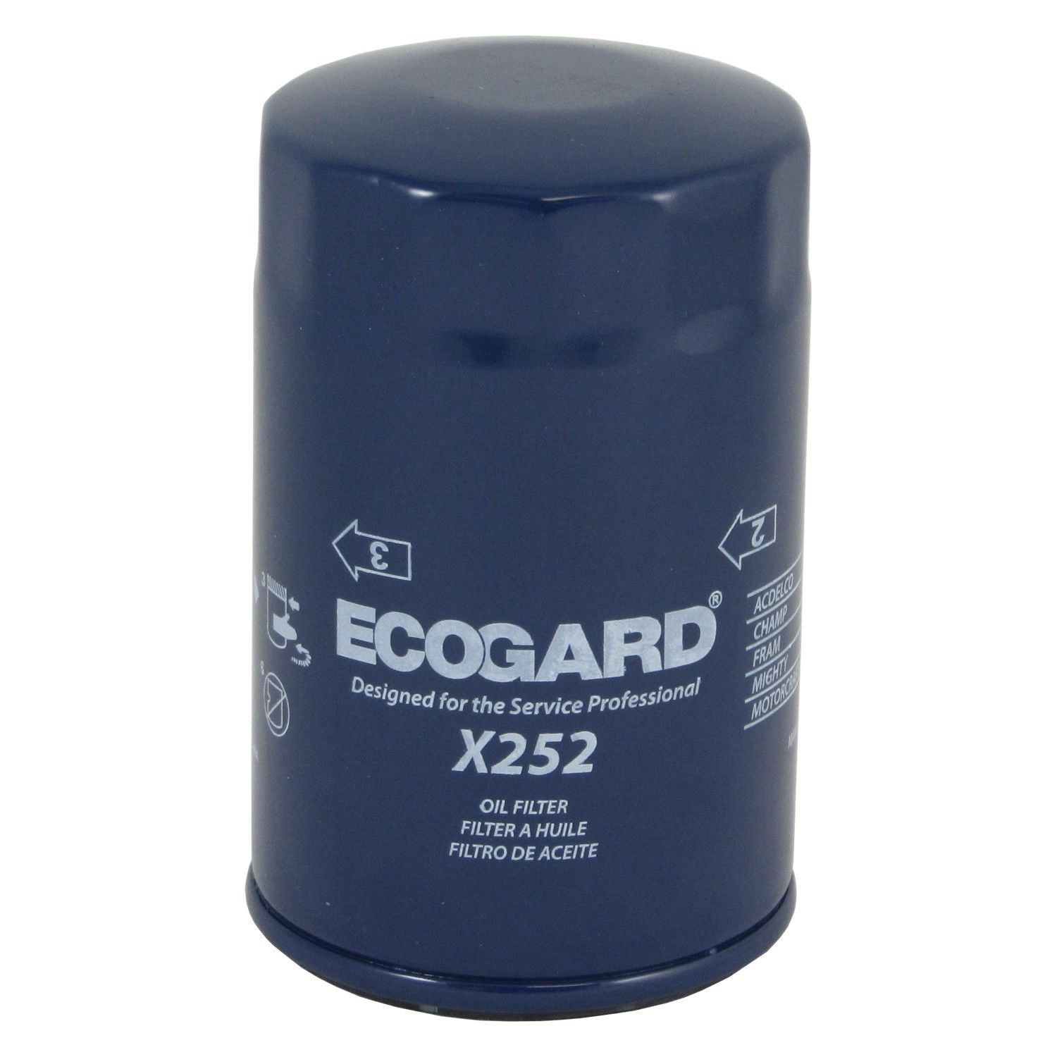 HASTINGS FILTERS Oil Filter,3//4/"-16 Thread 5-1//8/" L LF493