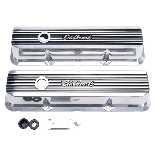 1967-1970 Mercury Cougar Engine Valve Cover Set (Edelbrock)