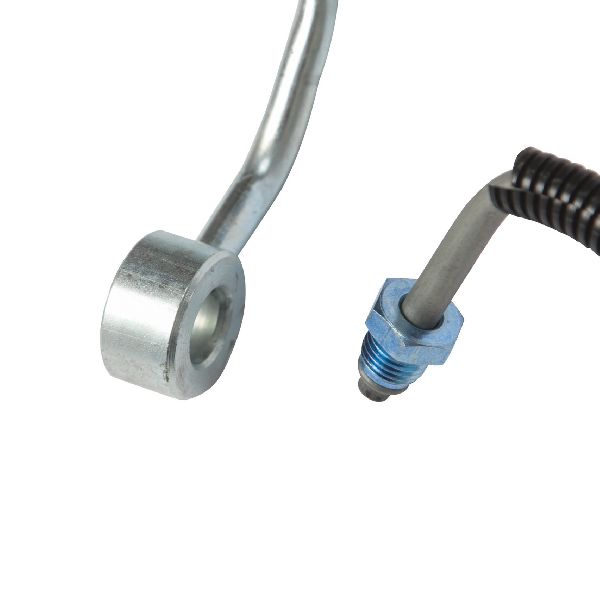 2001-2006 Hyundai Santa Fe Power Steering Pressure Line Hose Assembly - Pump To Rack (Edelmann)