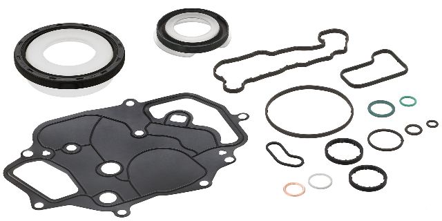 2009-2016 Volkswagen Touareg Engine Crankcase Cover Gasket Set (Elring)