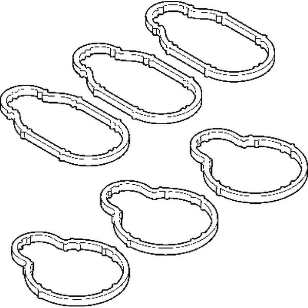 1999-2004 Volkswagen Jetta Fuel Injection Plenum Gasket Set (Elring)