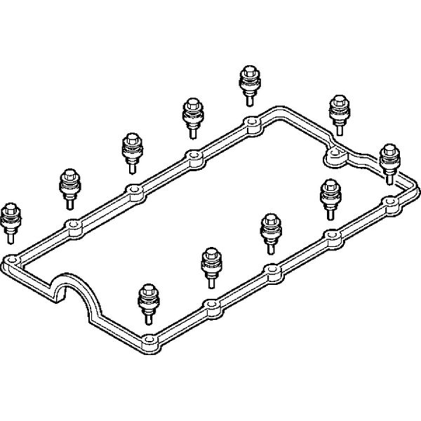 2010-2013 Audi A3 Engine Valve Cover Gasket Set (Elring)