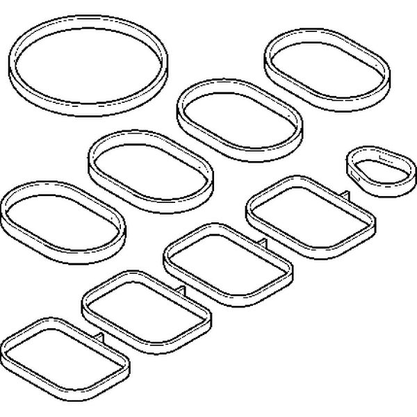 2017-2020 Dodge Neon Fuel Injection Plenum Gasket Set (Elring)