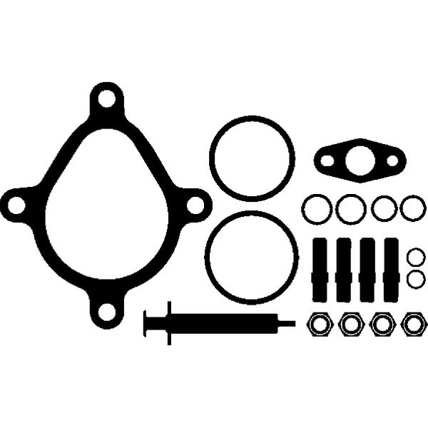 1985-1986 BMW 524td Engine Valve Cover Gasket (Elring)