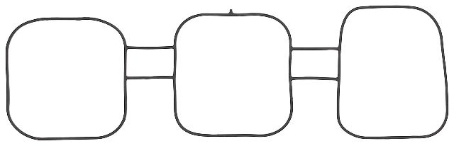 2014-2016 Porsche 911 Engine Intake to Exhaust Gasket (Elring)