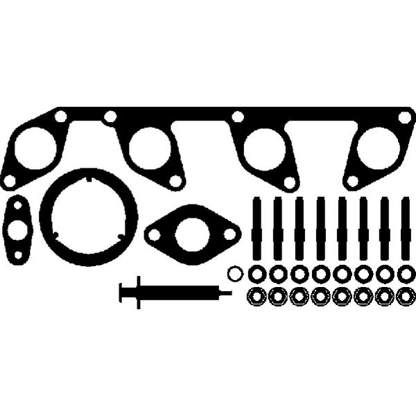 2015-2016 Audi A3 Fuel Injection Nozzle O-Ring Kit (Elring)