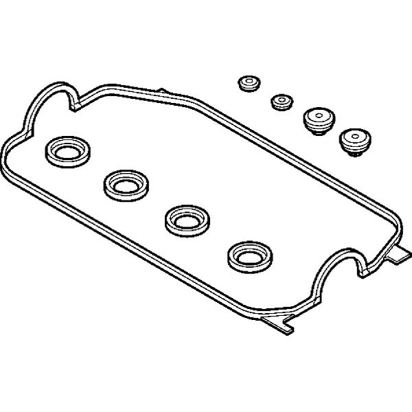 1988-1995 Honda Civic Engine Valve Cover Gasket Set (Elring)