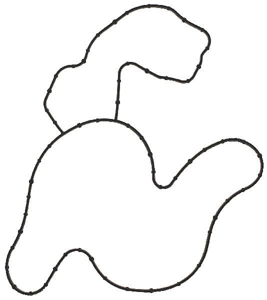 2006-2009 Dodge Durango Engine Water Pump Gasket (Elring)