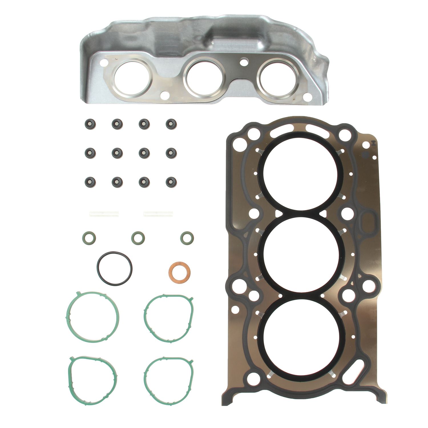 2018, 2017, 2016, 2015, 2014, 2013, 2012, 2011, 2010, 2009, 2008 Smart Fortwo Engine Cylinder Head Gasket Set