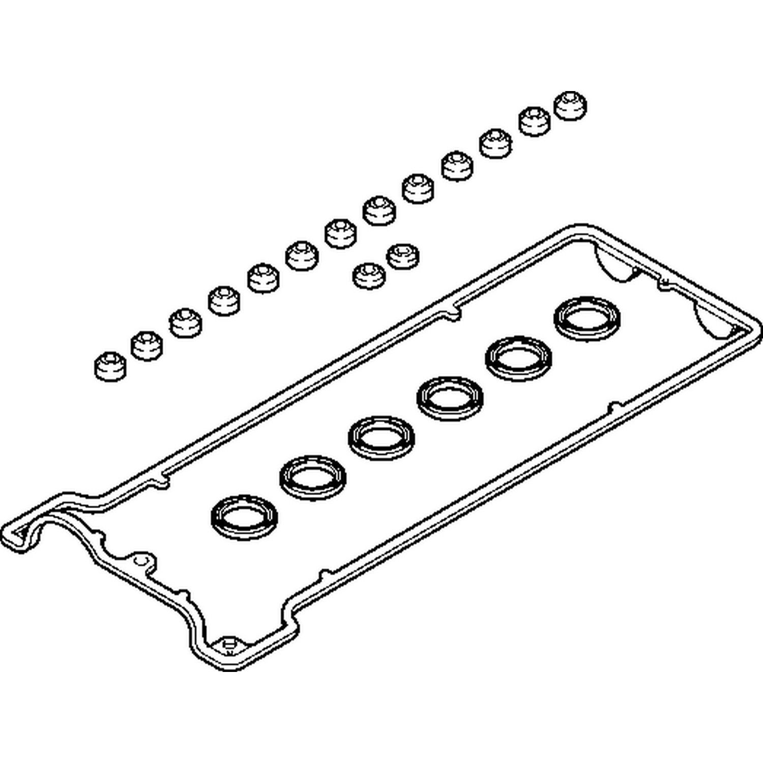 2006-2009 BMW Z4 Engine Valve Cover Gasket Set Elring